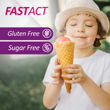 SENSI LATTE Flacon lactase 9000 FCC, format pratique pour déplacements.