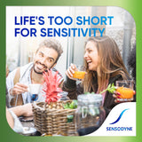 Sensodyne ADA accepté — fiable pour la prévention des caries et la sensibilité.