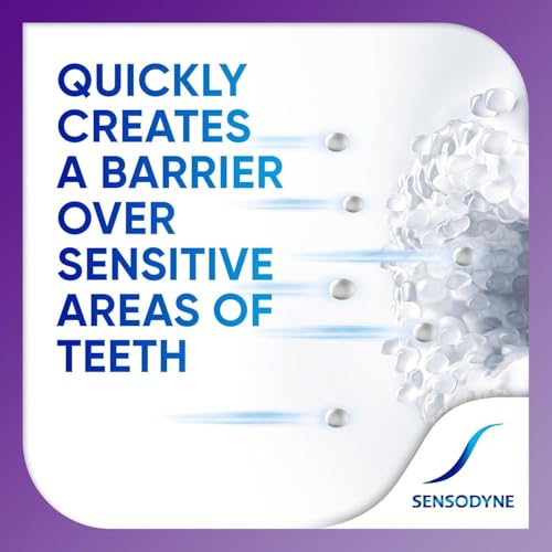Sensodyne dentifrice menthe emballage bleu — présentation fiable pour routine bucco-dentaire.