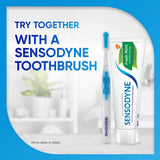 Sensodyne dentifrice menthe fraiche routine matinale simple et revitalisante.