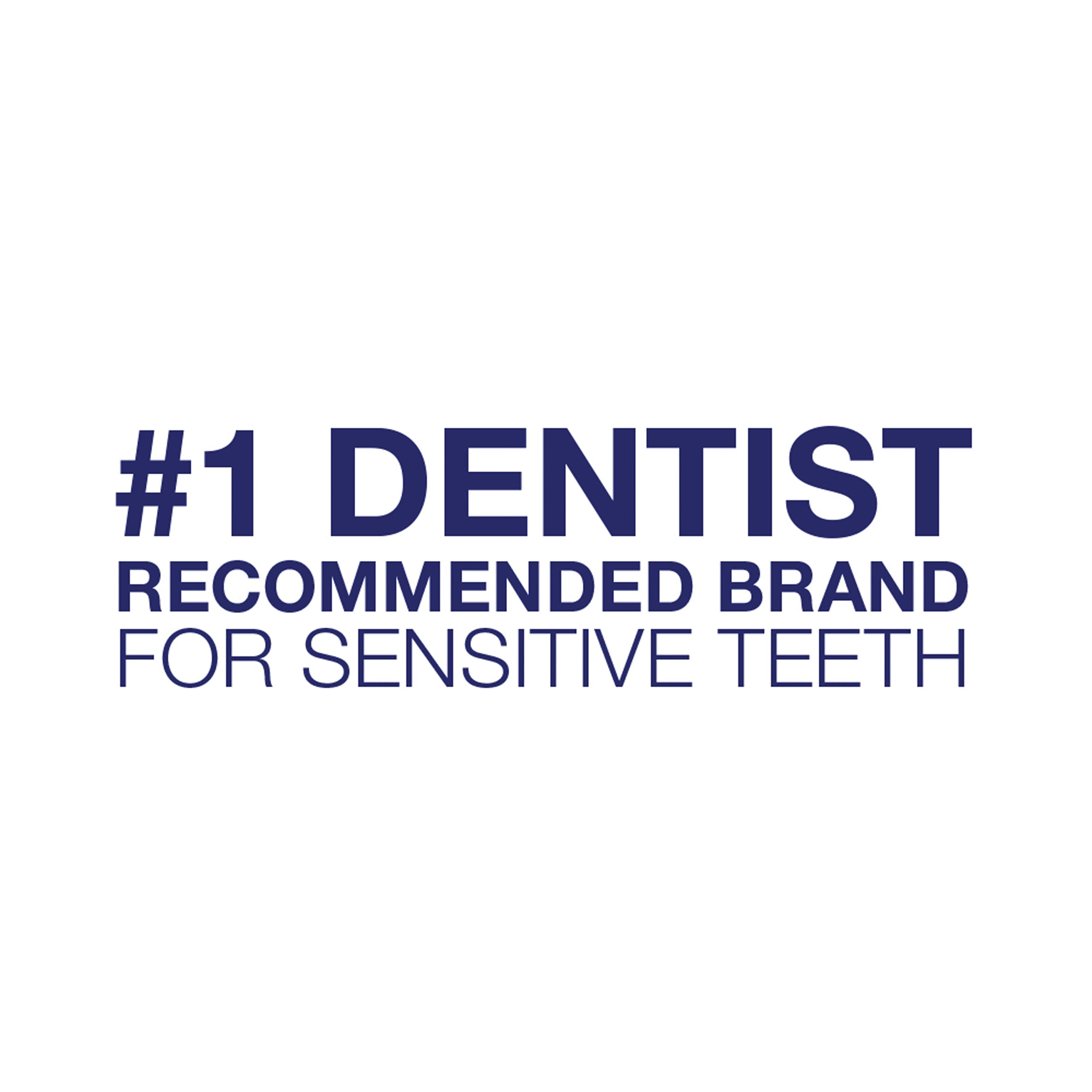 Sensodyne dentifrice-sensibilite-relief: soulage temporairement les sensibilités pendant le brossage.