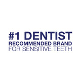 Sensodyne dentifrice-sensibilite-relief: soulage temporairement les sensibilités pendant le brossage.