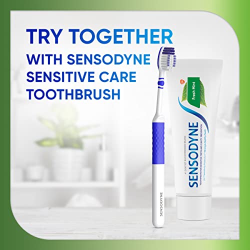 Sensodyne emballage deux tubes facilite le réapprovisionnement rapide.