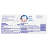 Sensodyne haleine fraîche après brossage et journée agréable.