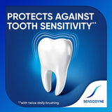 Format voyage Sensodyne Repair and Protect dentifrice menthe idéal pour déplacements.