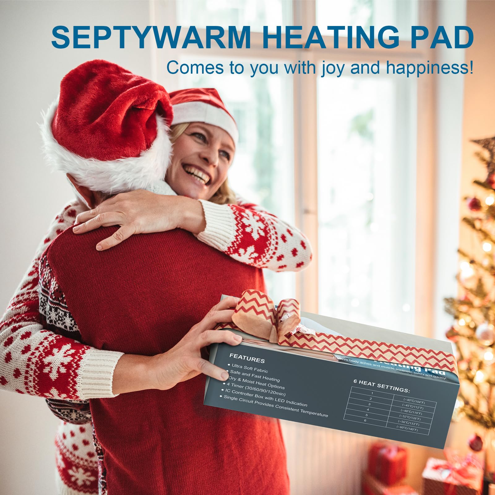 SEPTYWARM cadeau de Noël parfait pour elle ou lui.