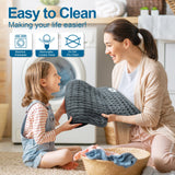 SEPTYWARM tissu doux et lavable pour un entretien facile.