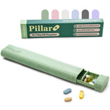 Sequence Pillar Plus—étui semainier vert sauge pour organiser vos pilules.