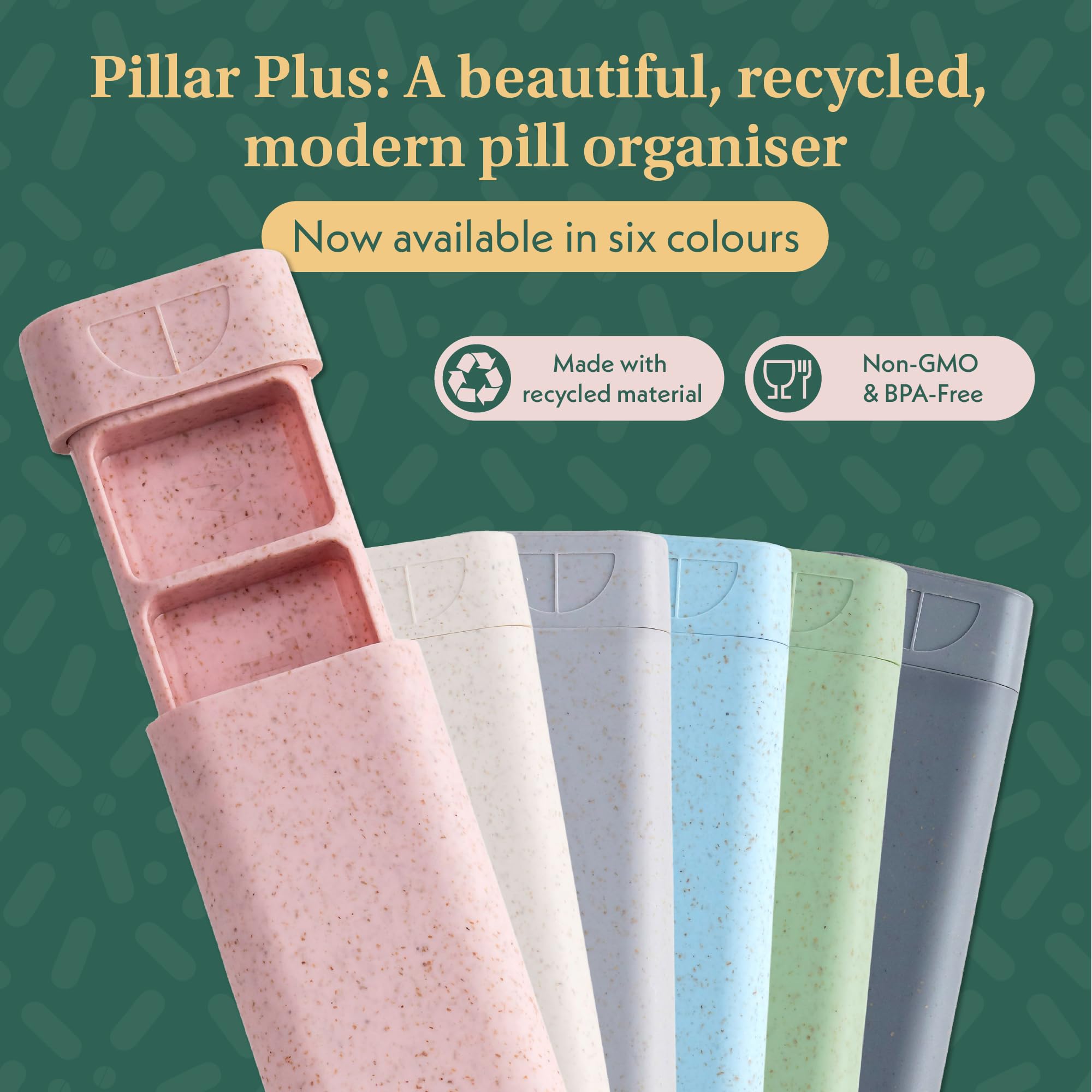 Sequence Pillar Plus—portatif et compact, facile à glisser dans un sac.