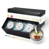 Bougie SereLune Cristaux Chakra – équilibre énergétique favorisant la méditation.
