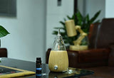 Aromathérapie naturelle: arômes lavande et eucalyptus diffusés avec précision.