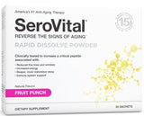 Serovital Rapid Dissolve emballage pratique pour la routine matinale