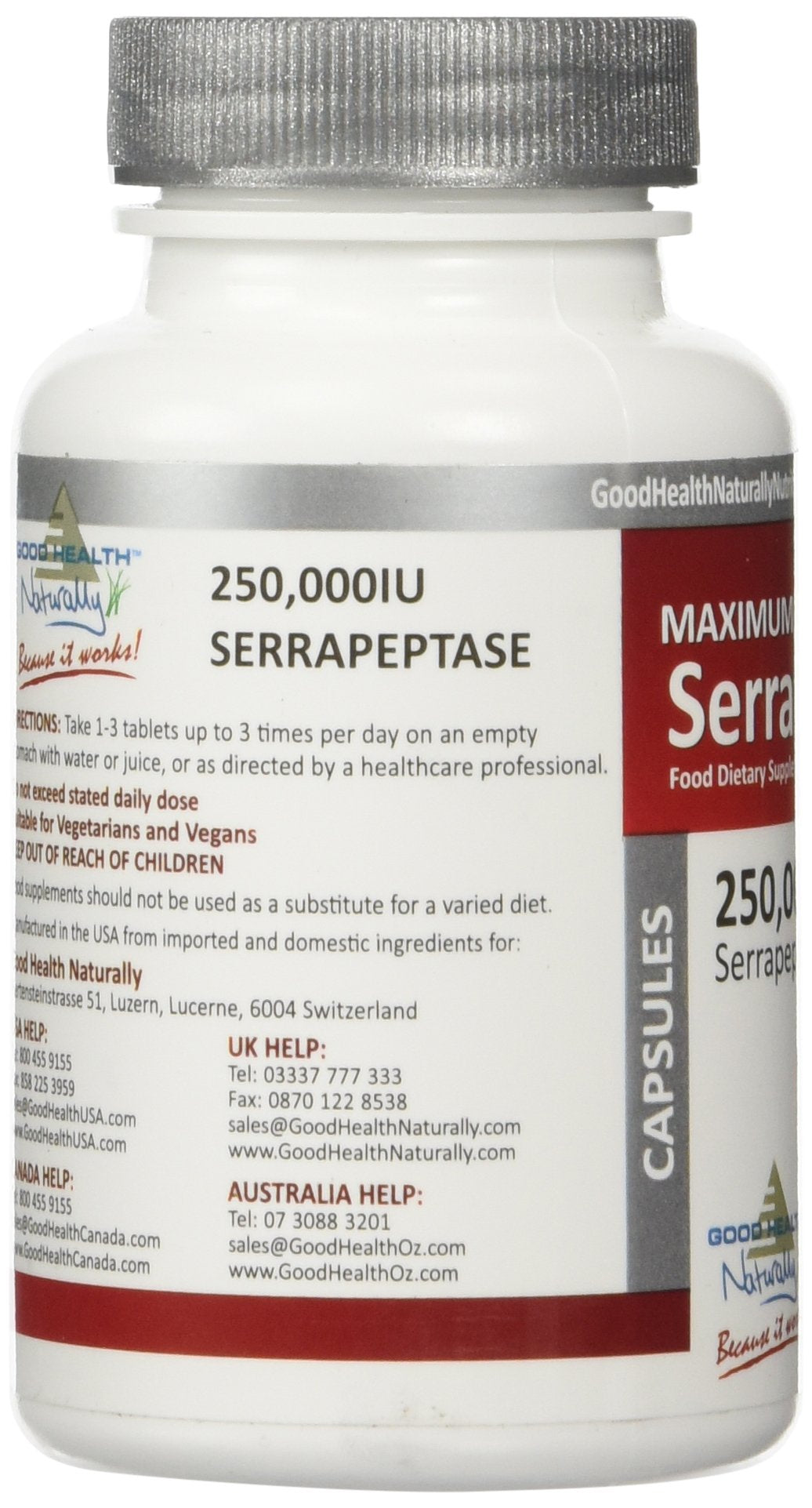 Boîte Serra Enzyme Serrapeptase et mode d administration retardée dans l intestin.