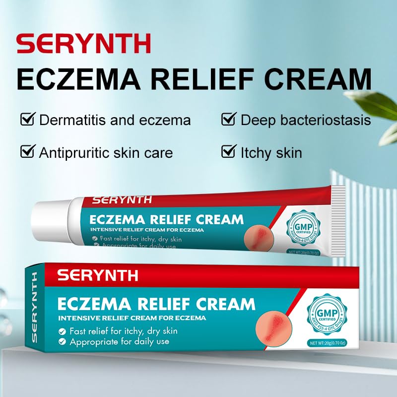 SERYNTH Crème pour visage – adaptée à peau sensible et démangeaisons