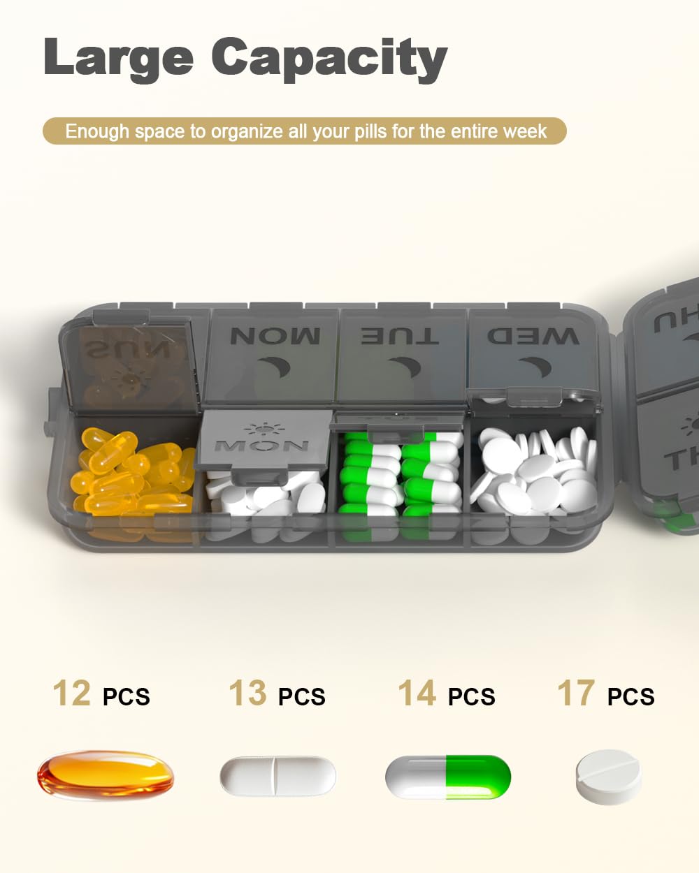 SESIIduo étui pliable de voyage: rangement simplifié.