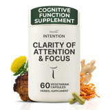 Setas Intention – bouteille clarite mentale, soutien potentiel pour concentration tout au long de la journée.