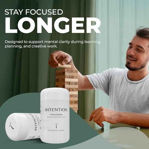Setas Intention – capsules faciles à prendre, soutien cognitif durable.