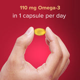 Seven Seas gros plan sur les capsules, forme et couleur des gélules.