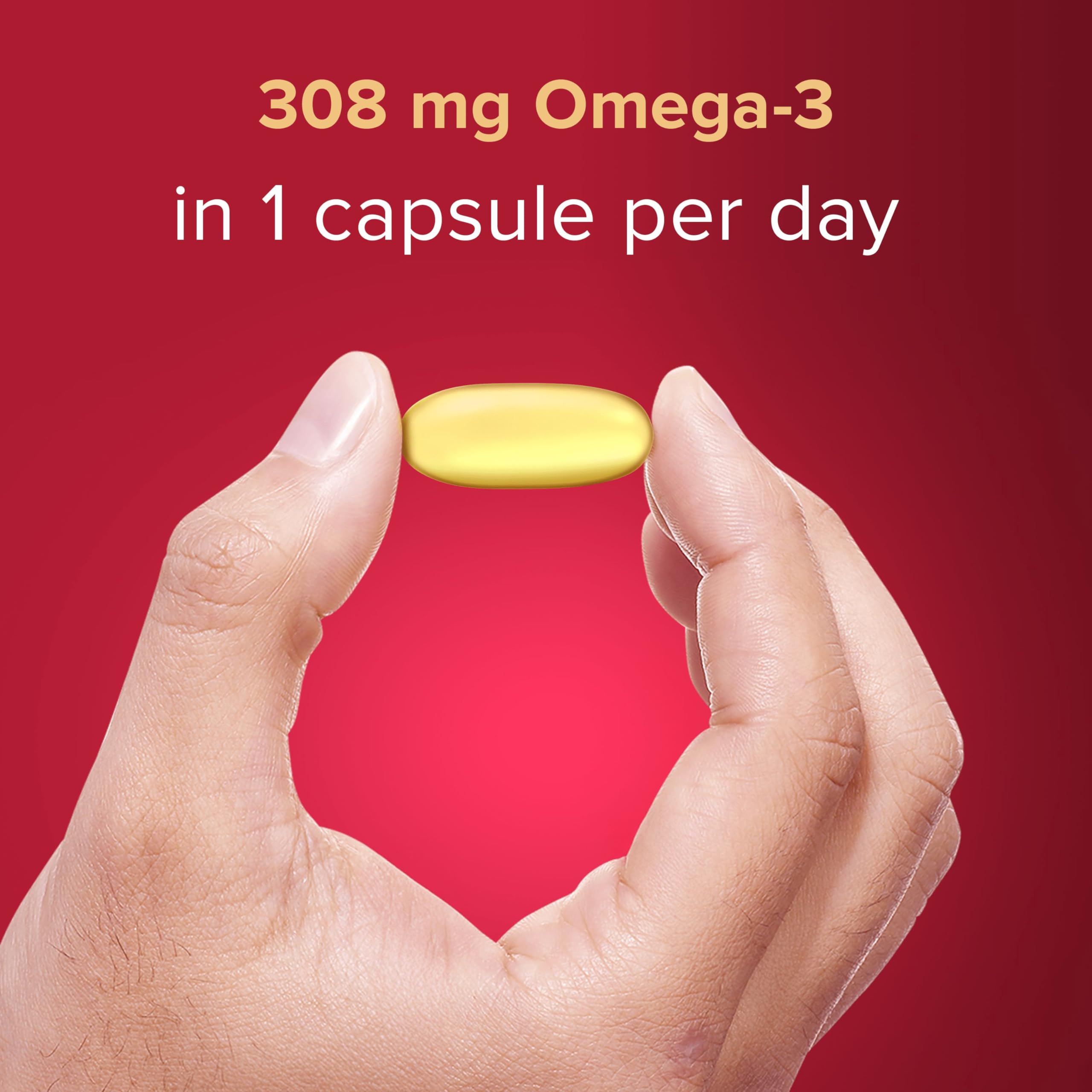 Seven Seas capsules ouvertes : gélules faciles à avaler lors du repas.