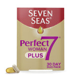 Seven Seas Perfect7 Woman, bouteille omega-3, soutien potentiel énergie féminine