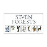 Seven Forests Forsythia 18-100 étiquette clairement visible donne les informations essentielles affichées.