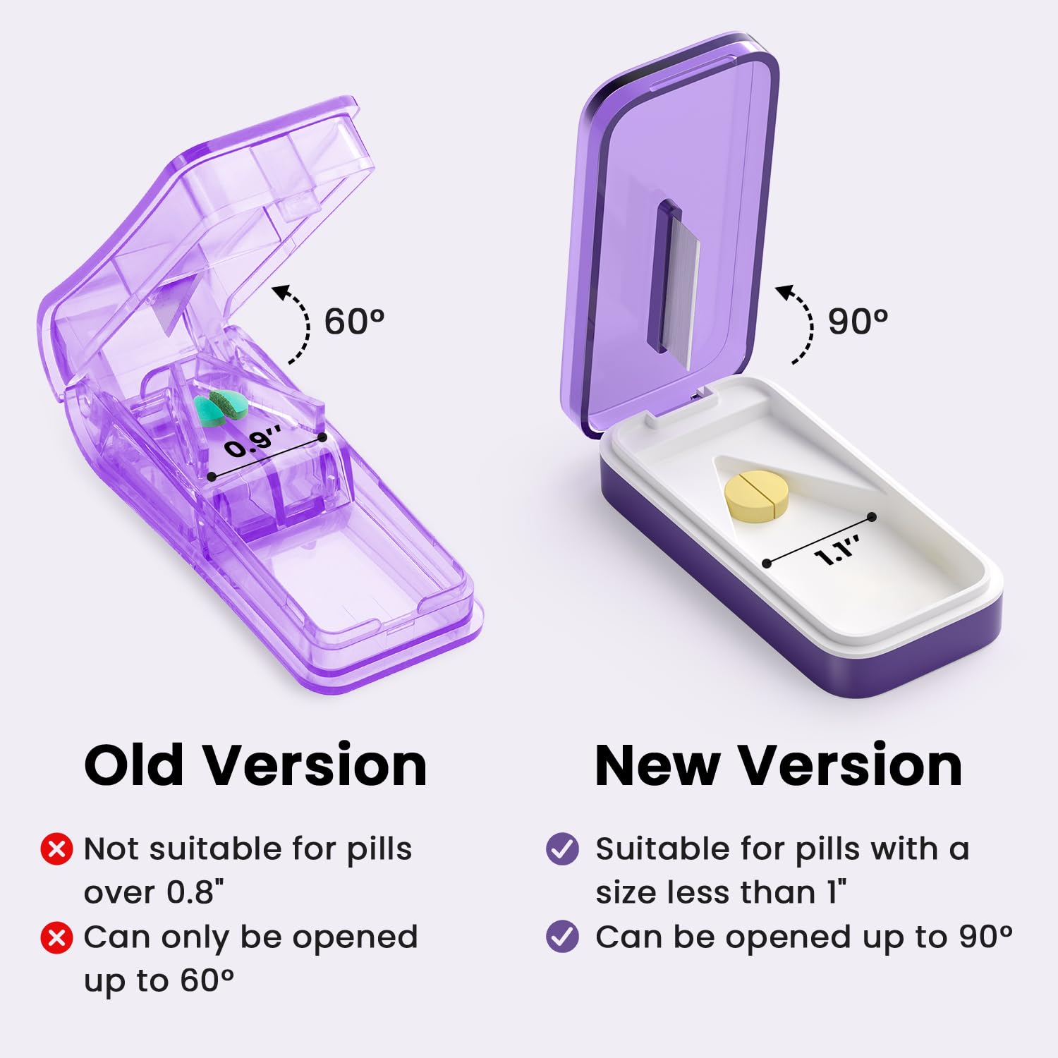 SevenYing format compact et portable pour emporter vos pilules.