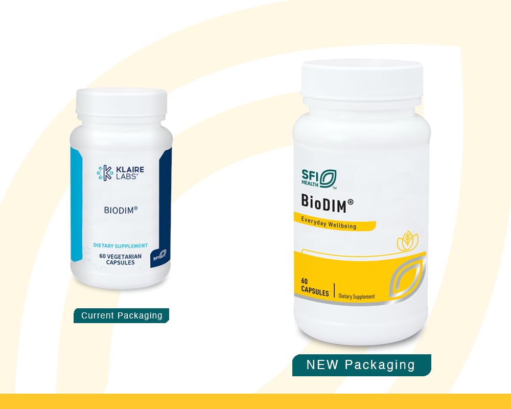 Étiquette BioDIM affichant 150 mg par capsule et absence d allergènes.