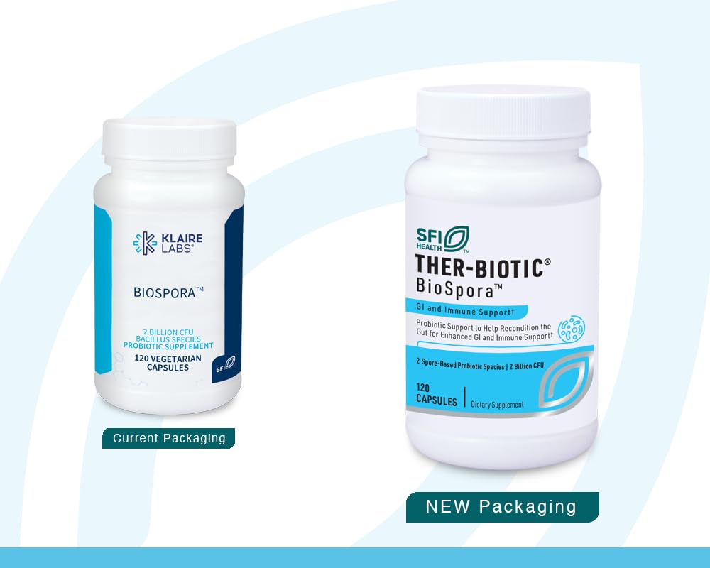 BioSpora SFI Health – capsules, format stable sans réfrigération.