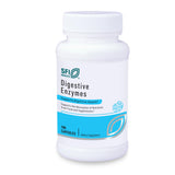 SFI Health Klaire Labs Digestive Enzymes: bouteille de capsules facilitant la digestion après repas.
