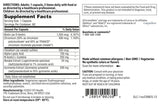 Étiquetage hypoallergénique sans allergènes courants sur l’emballage GlucoThera.