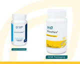 GlucoThera – etiquette-dosage affichée montrant posologie et ingrédients clés.