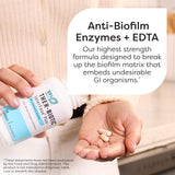 Interfase Plus : détox intestinal complète grâce aux enzymes et EDTA.