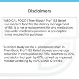 SFI Health Ther-Biotic Pro IBS Relief — stabilité en rayon pour une utilisation facile.