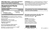Capsules L-MTHF affichant le dosage sur l’étiquette.
