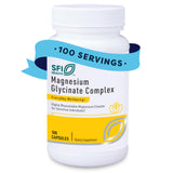 SFI Health Magnésium Glycinate – bouteille, absorption élevée et douceur pour l estomac