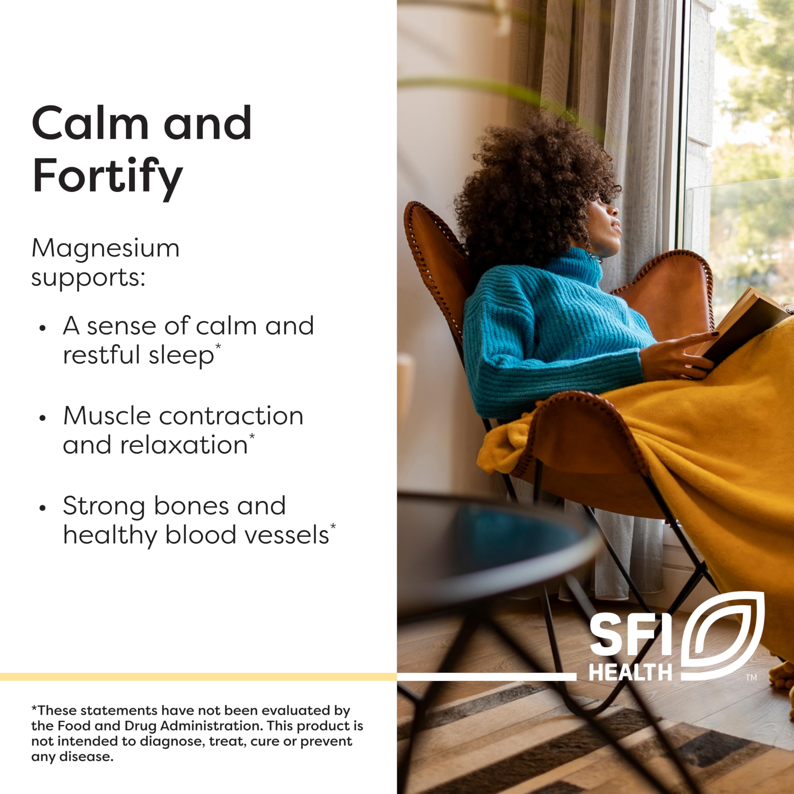 SFI Health Magnésium Glycinate – soutien des muscles et des nerfs