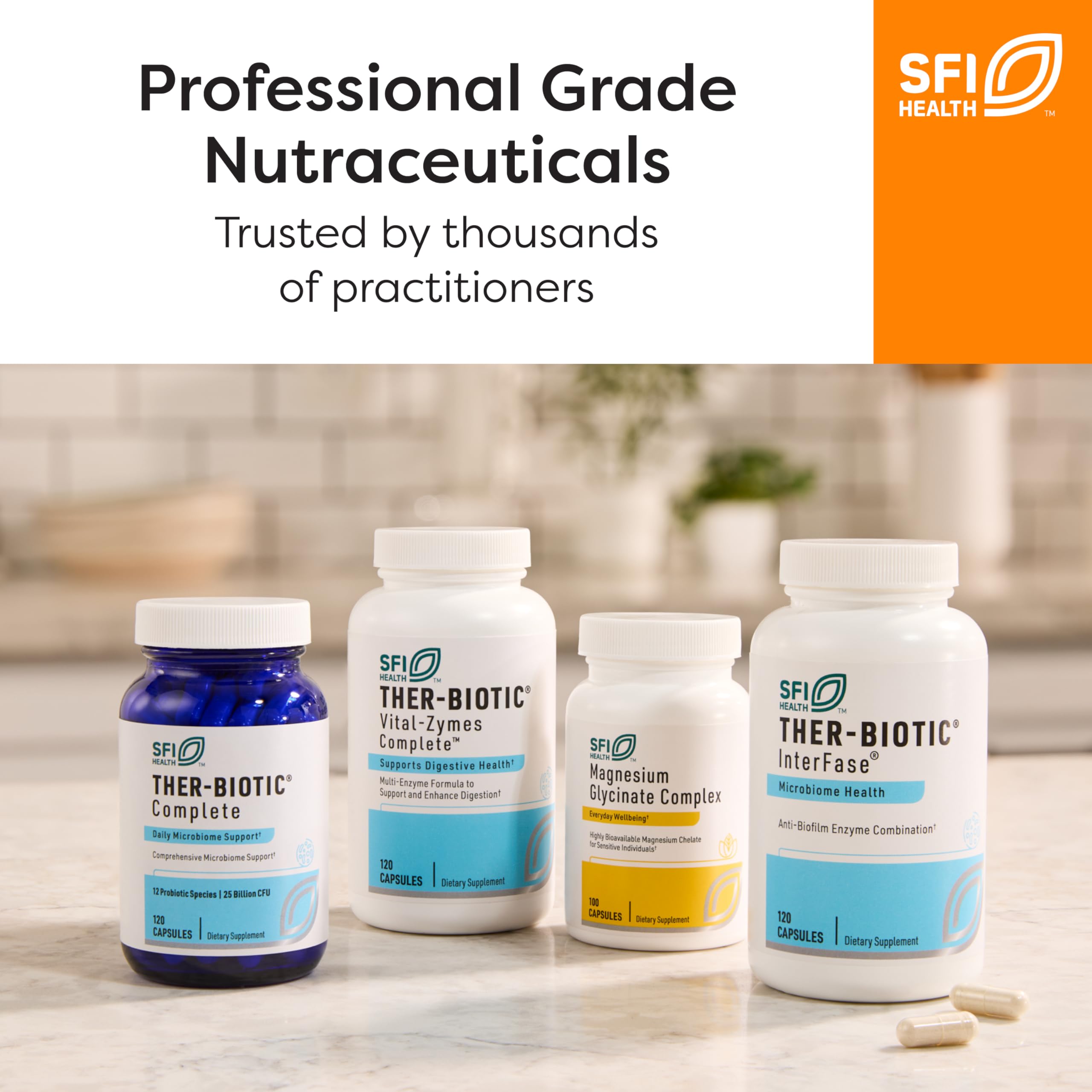 SFI Health Adrenal Cortex – étiquette claire et transition Klaire Labs vers SFI Health.