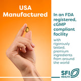 SFI Health Adrenal Cortex – capsules faciles à avaler lors d une journée chargée.