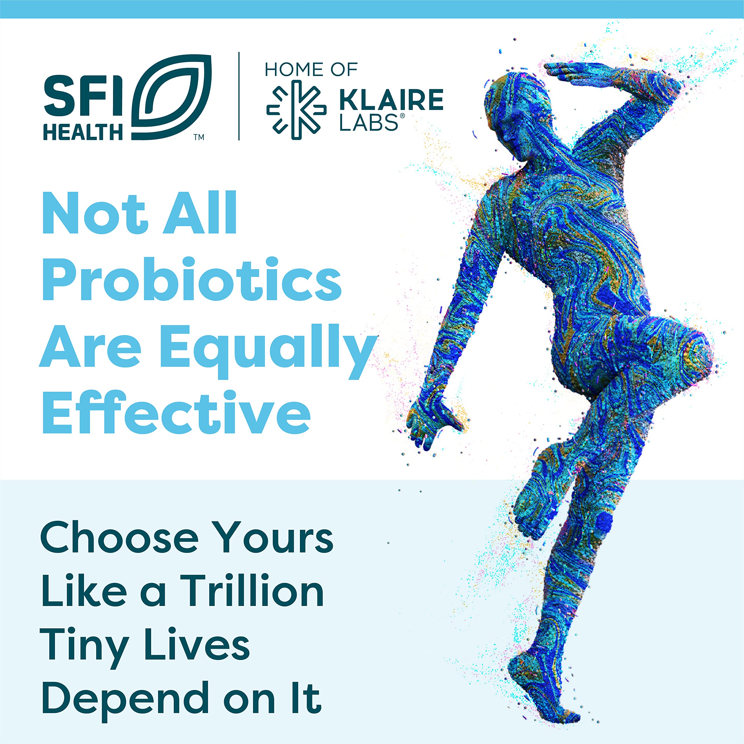 SFI Health Ther-Biotic: utilisation quotidienne simple et pratique.