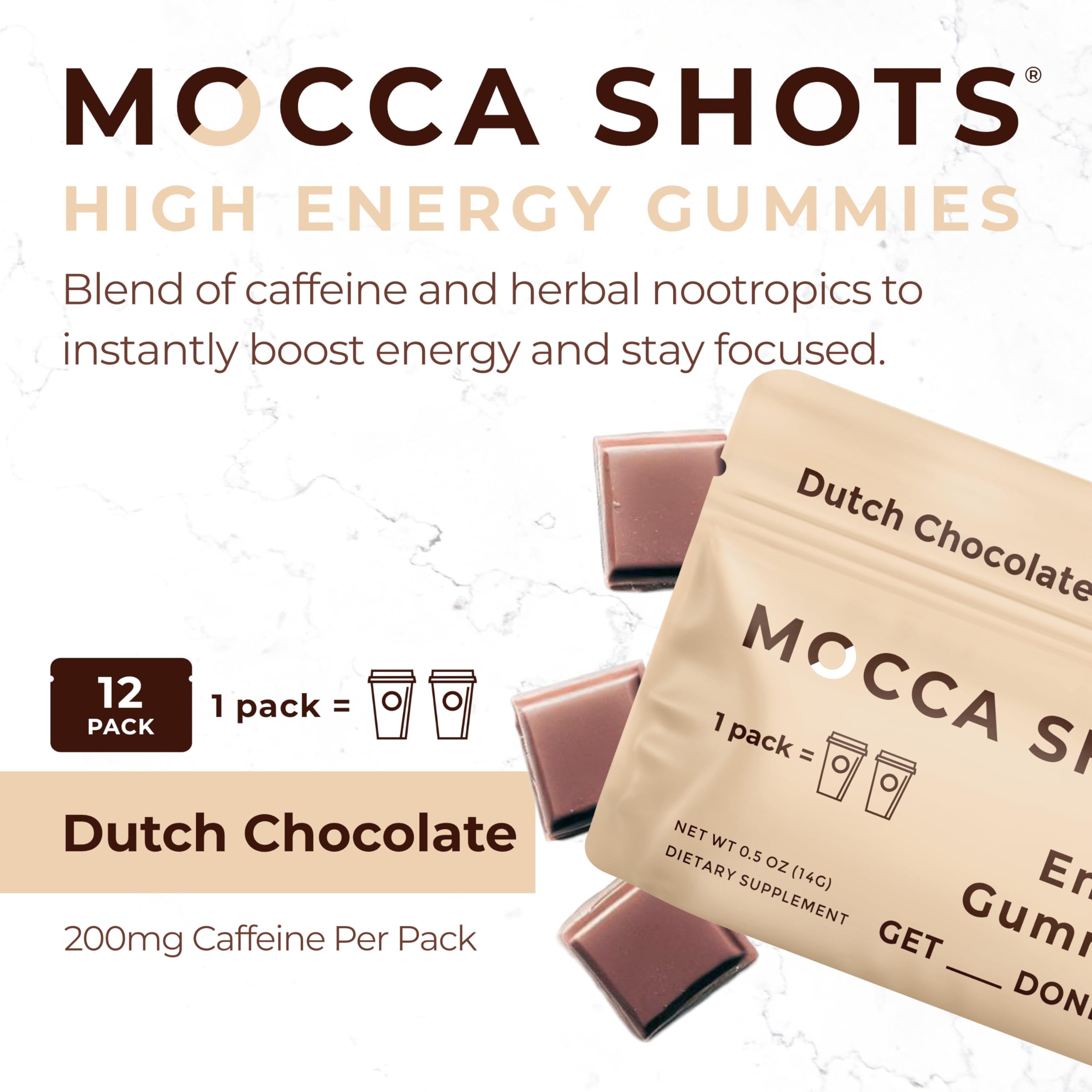 Gommes SGC chocolat mocca: plaisir aromatique et énergie discrète.