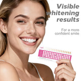 Application facile des bandes blanchissantes Sgeh sur les dents