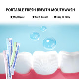 SGZWzhiwei bain de bouche arôme frais : pratique en déplacement