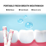 SGZWzhiwei bain de bouche mini portable parfum frais pratique en voyage