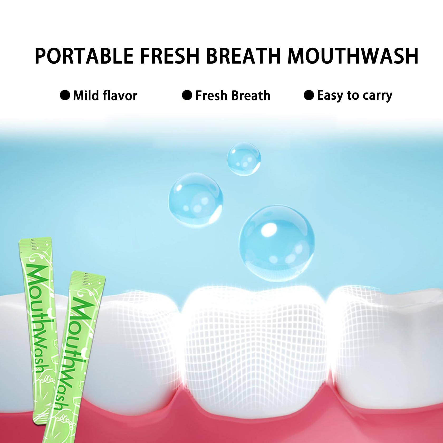 Bouteille mini SGZWzhiwei bain de bouche, idéal pour voyager
