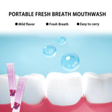 SGZWzhiwei flacon mini bain de bouche pratique pour sac et voyage