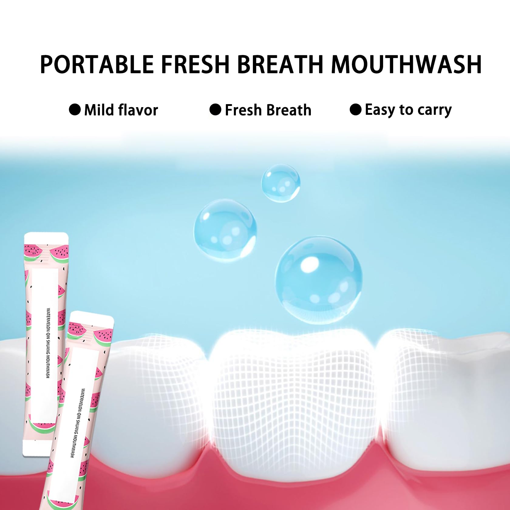 SGZWzhiwei Pack voyage rincage buccal, pratique pour vos déplacements.