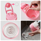 ShakeXpert shaker-verre-24oz anneau-antiderapant, adhérence fiable lors du mélange.