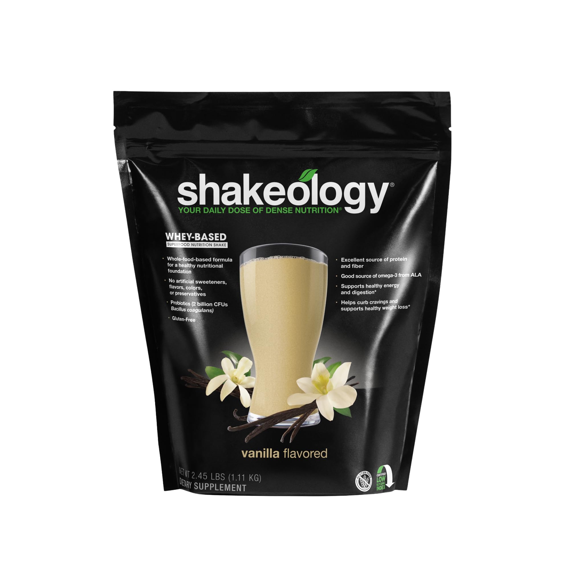 Shakeology bouteille vanille montre le profil protéiné et la facilité de préparation.