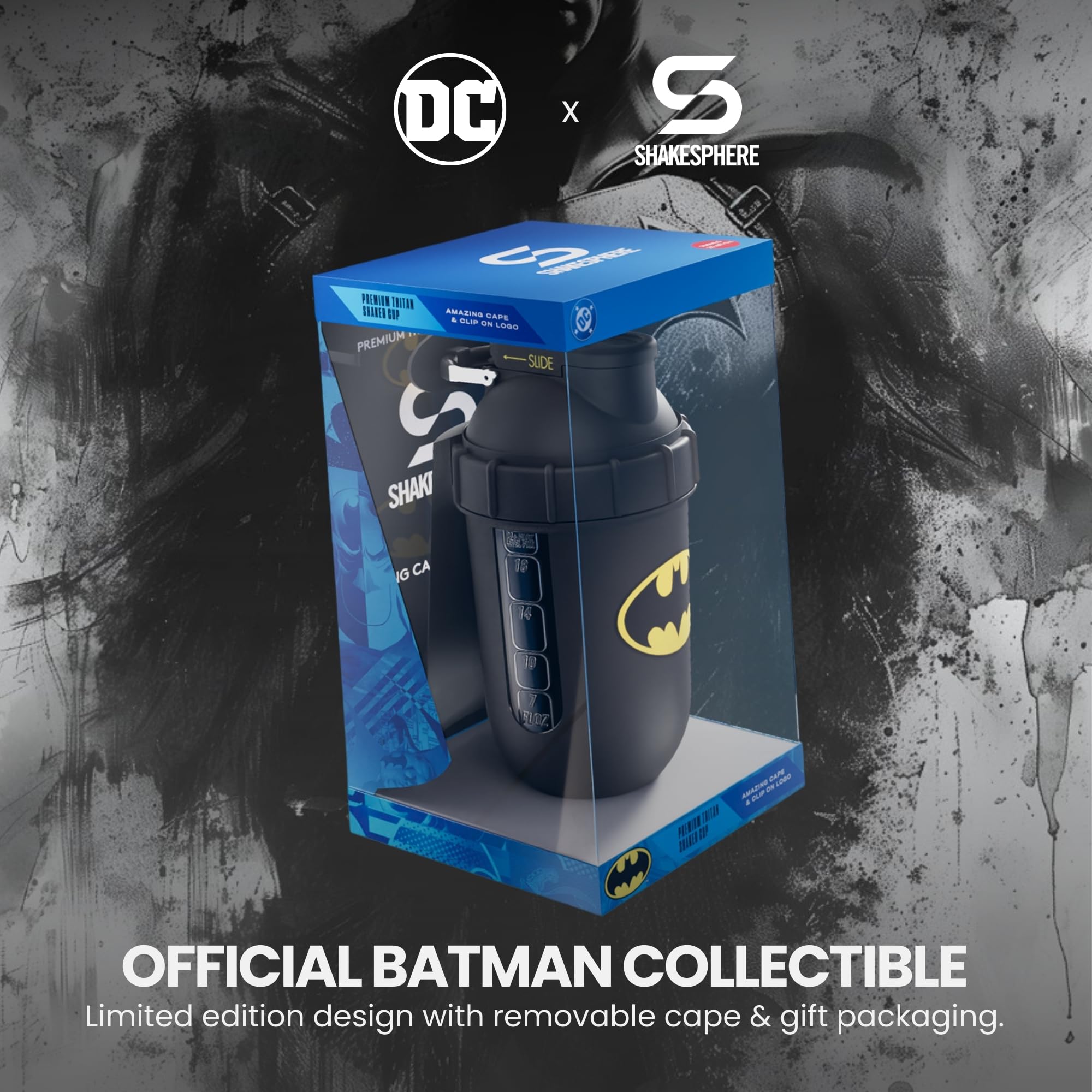 SHAKESPHERE boite collector Batman idéale pour rangement et cadeau