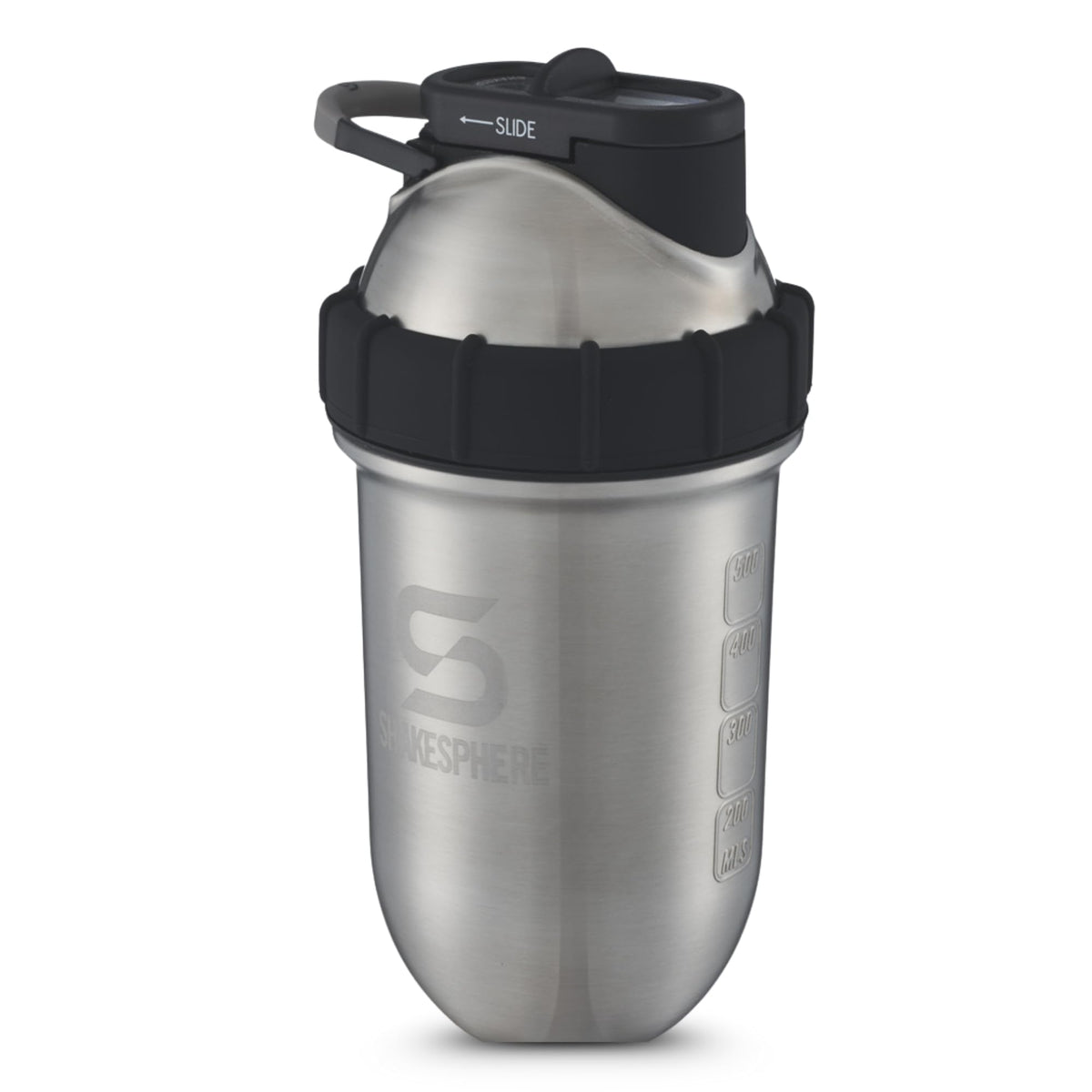SHAKESPHERE bouteille shaker en acier inoxydable 24oz, maintien chaud et froid toute la journée.